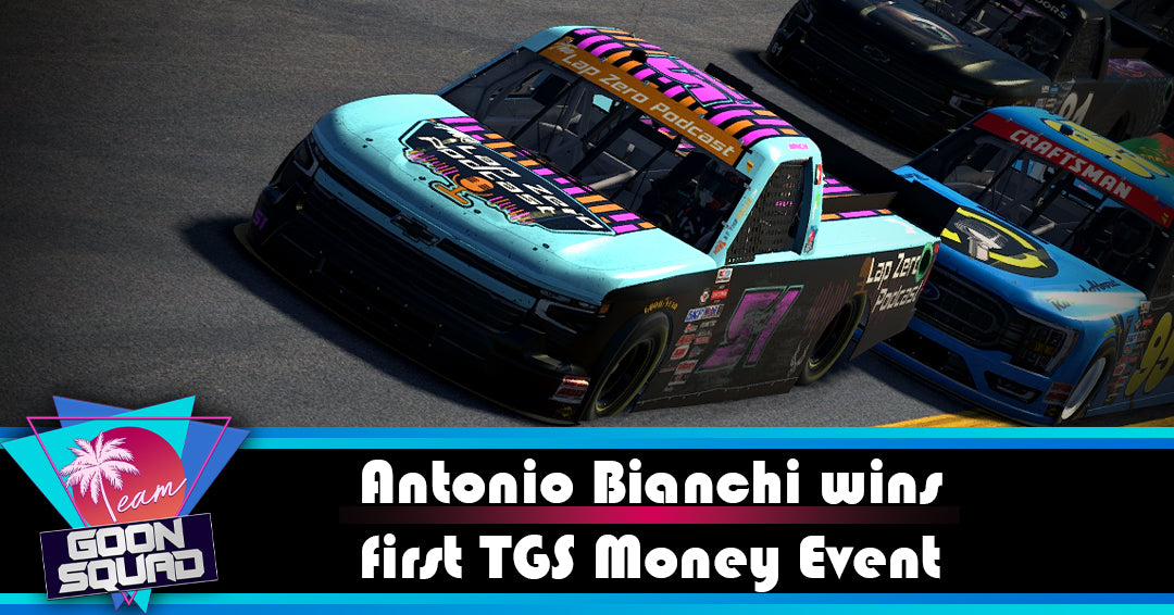 Bianchi wins first Team Goon Squad Money Event!
